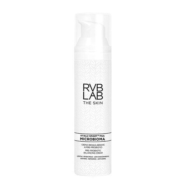 rvb lab crema riequilibrante per microbioma con pre-biotici - trattamento rivitalizzante antirughe e rassodante per il viso da 250 ml - foto 1