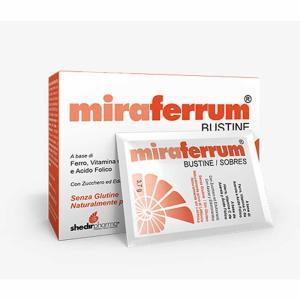 Integratore miraferrum 20 buste - supporto minerali, vitamine, aminoacidi e proteine per il benessere completo dell'organismo