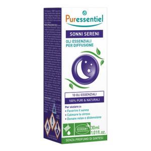 Oli essenziali per diffusione miscela sonni sereni 30ml - proprietà calmanti e rilassanti per un sonno tranquillo e naturale