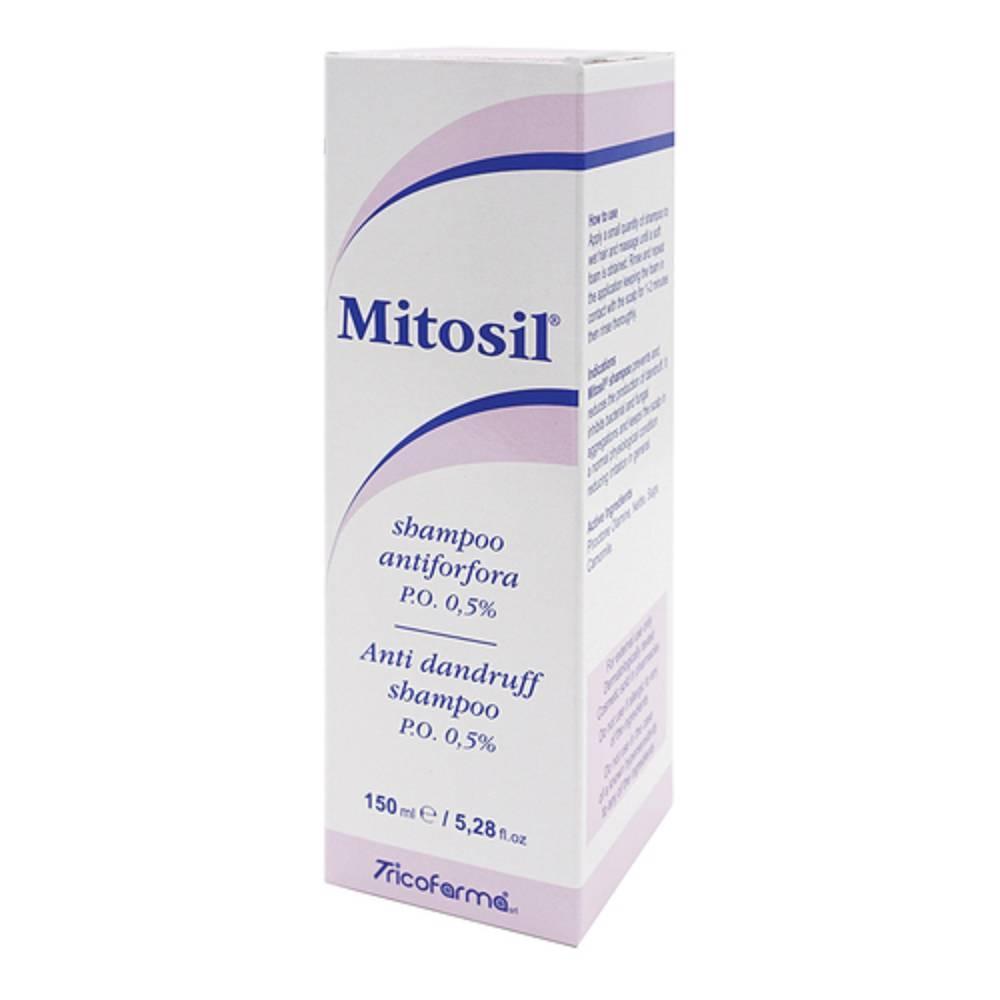 mitosil shampoo antiforfora mitosil 150ml - combatti la forfora con piroctone olamina e fitoestratti naturali per un cuoio capelluto sano - foto 1