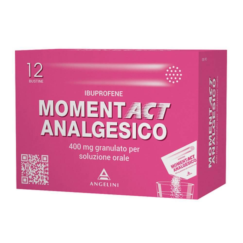 moment analgesico momentact 12 bustine - ibuprofene per il sollievo dal dolore e la gestione dei sintomi infiammatori - foto 1