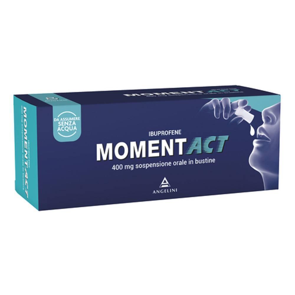 moment momentact 400 mg sospensione in bustine da 8: sollievo efficace per dolore e infiammazione con avvertenze per uso sicuro - foto 1