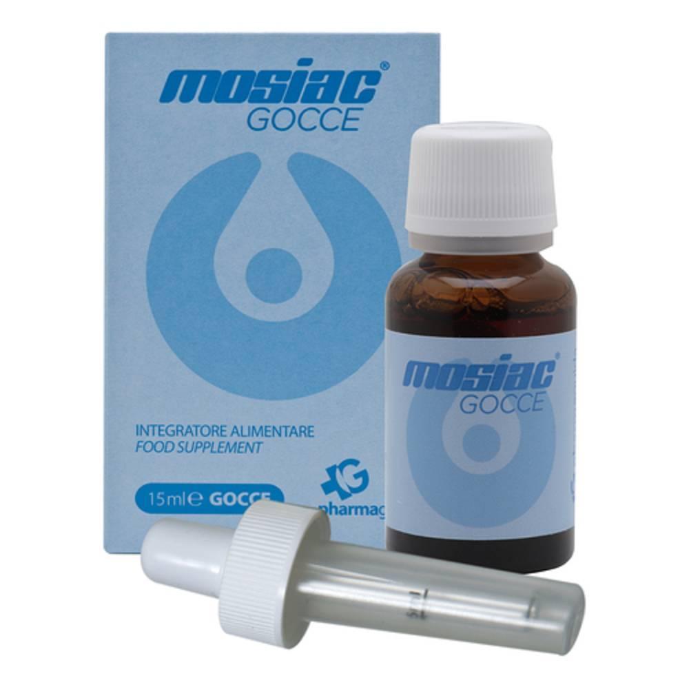 mosiac integratore alimentare mosiac gocce 15ml di lattoferrina per apporto supplementare di nutrienti in caso di carenza - foto 1