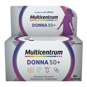 Integratore multivitaminico e multiminerale  donna 50+ 60 compresse per il benessere delle donne over 50