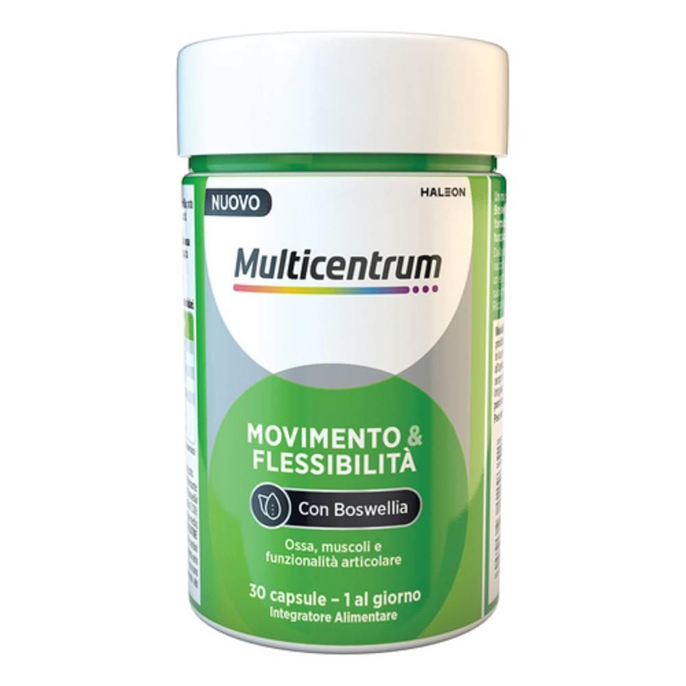 multicentrum integratore multicentrum movimento e flessibilità per ossa, muscoli e funzionalità articolare - 30 capsule - foto 1