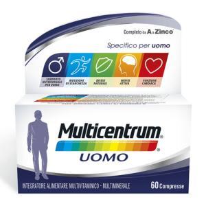 Integratore alimentare multivitaminico e multiminerale per uomo -  uomo 60 compresse