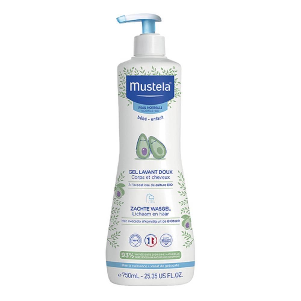 mustela detergente delicato per neonati e bambini 750ml - deterge viso, corpo e capelli con profumo delicato - foto 1