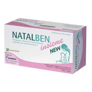 Integratore alimentare  insieme new per donne in allattamento - 60 capsule con acido folico, vitamine e minerali essenziali