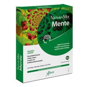 Integratore alimentare natura mix advanced mente per supporto cognitivo e memoria - 10 flaconcini da 15g