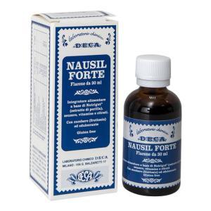 Integratore alimentare nausil forte 30ml con nutrigut e zenzero per la salute digestiva e il benessere gastrointestinale