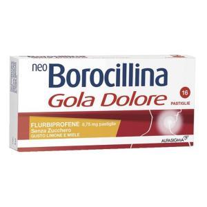 Trattamento sintomatico per il mal di gola - neoboro golado16pst liquido e pastiglie senza zucchero per infiammazioni orali