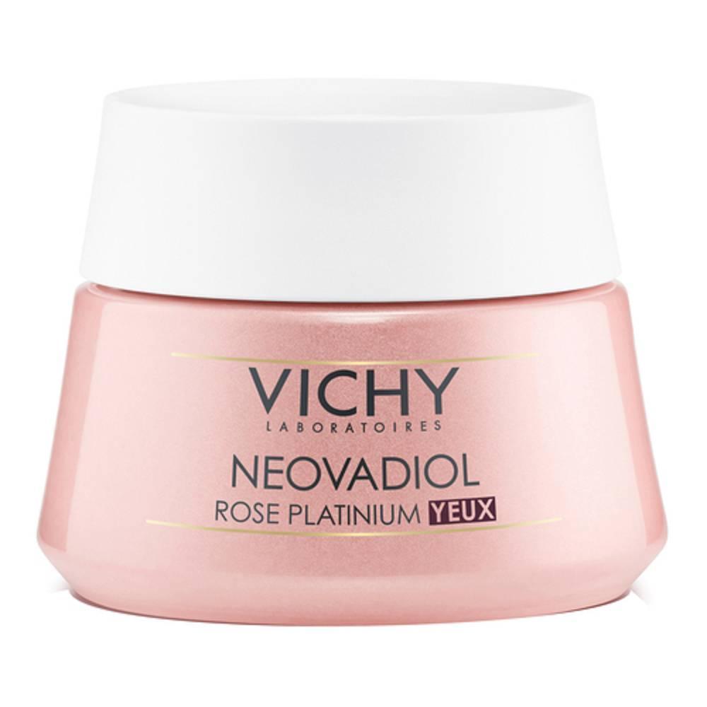 vichy trattamento contorno occhi neovadiol rose platinum - crema anti-età nutriente per pelle matura, riduce borse e leviga rughe, 15 ml - foto 1