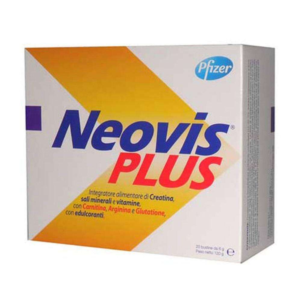 neovis integratore alimentare neovis plus 20 bustine - creatina, sali minerali, vitamine e aminoacidi per il benessere e la performance atletica - foto 1