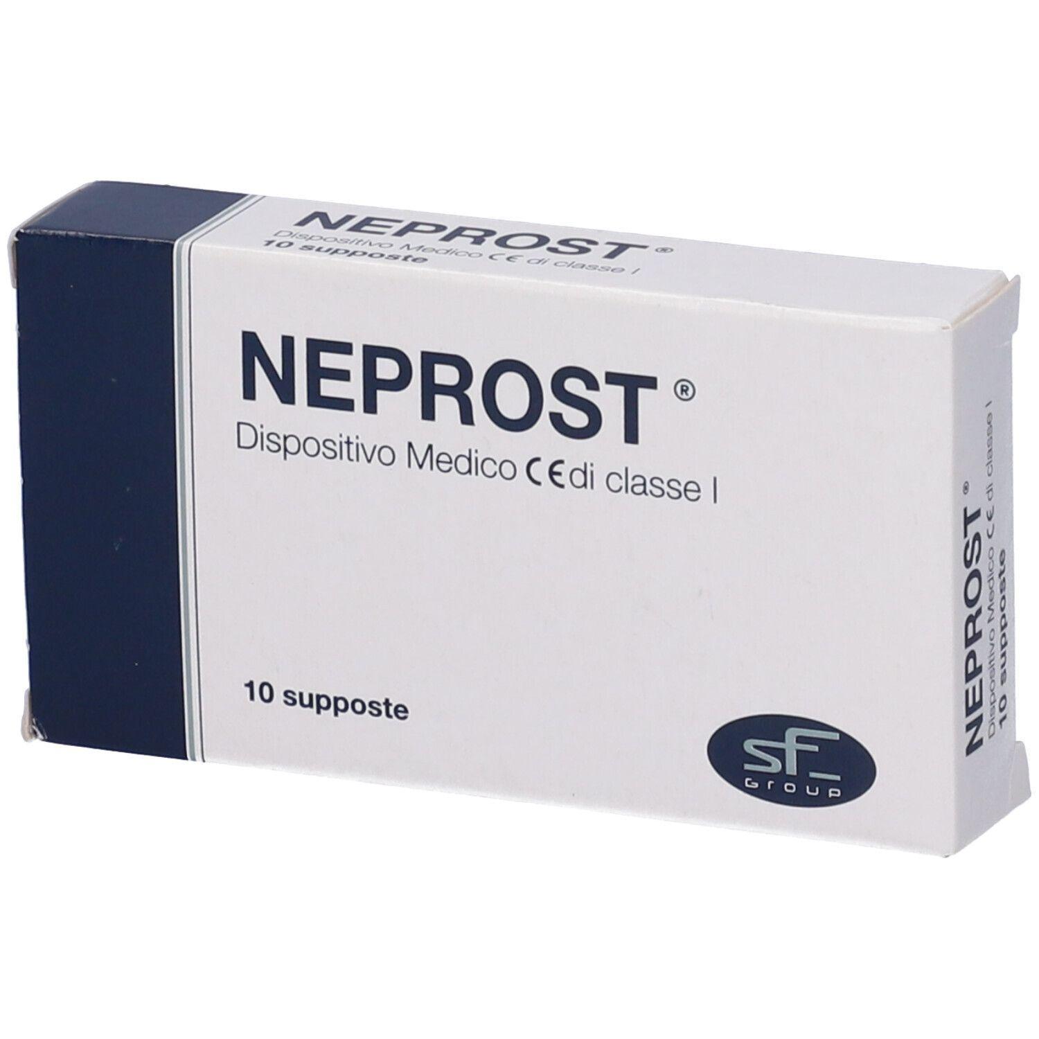 neprost neprost 10 supposte monouso per il benessere della prostata e dell'apparato urinario, coadiuvante nelle infiammazioni e stitichezza - foto 1