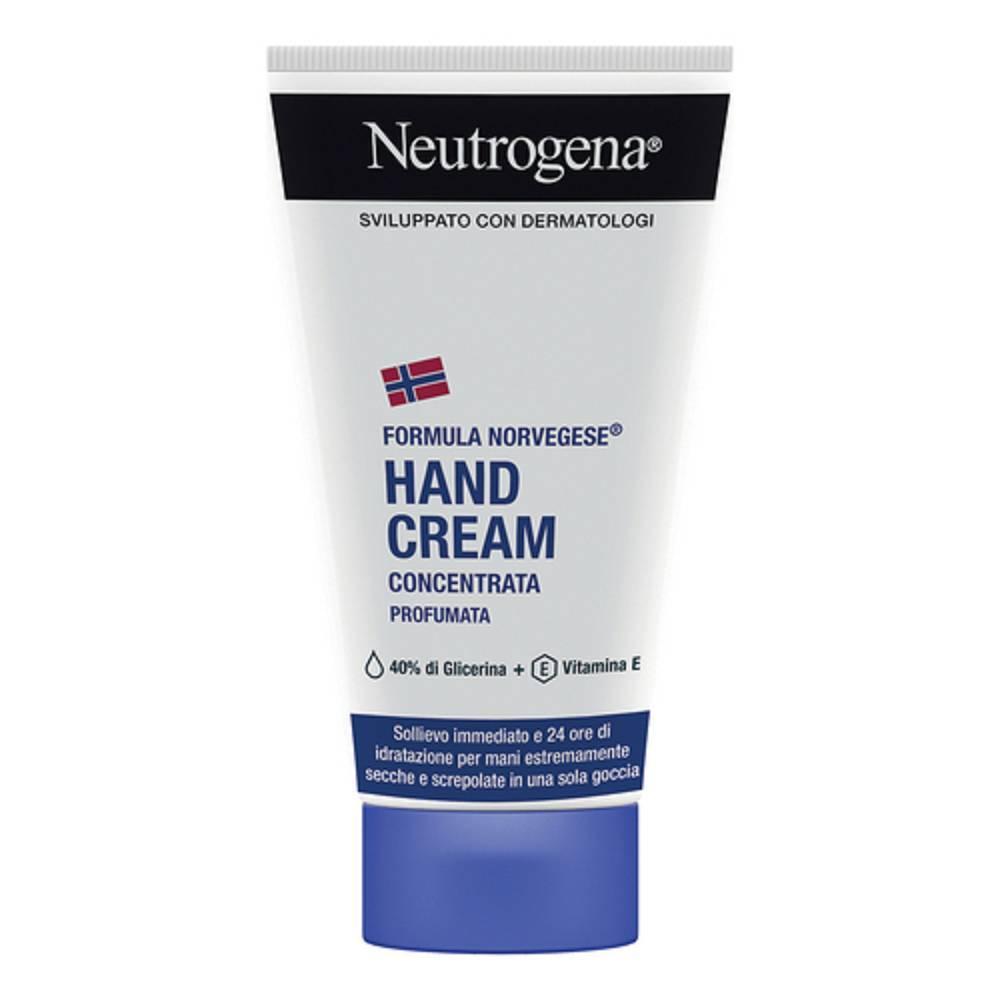 neutrogena crema mani profumata neutrogena 75 ml - idratazione intensa con glicerina attiva per mani morbide e lisce, protezione contro aggressioni ambientali - foto 1