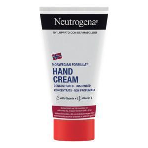 Crema mani concentrata non profumata  - sollievo immediato per mani secche e screpolate con glicerina attiva 75 ml
