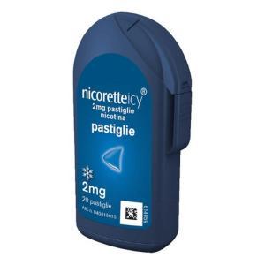 Pastiglie icy 20 pezzi 2 mg per smettere di fumare - terapia sostitutiva nicotinica efficace e sicura