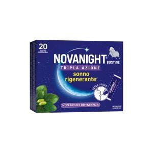 Integratore alimentare  20 bustine tripla azione per un sonno di qualità e rilassamento