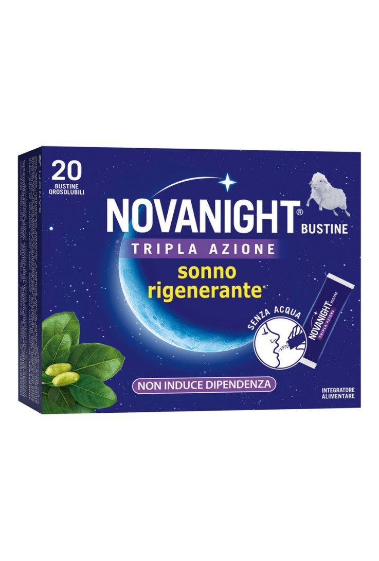 Novanight tripla azione sonno rigenerante 20 bustine