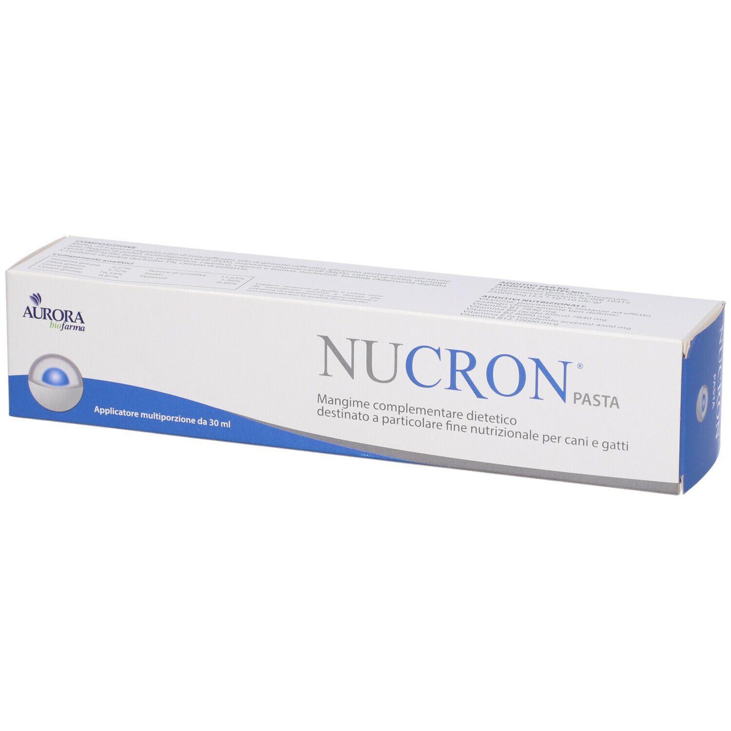 nucron mangime dietetico complementare nucron pasta 30g per la stabilizzazione della digestione fisiologica degli animali - foto 1