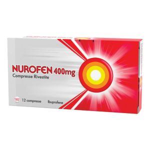 Compresse rivestite di ibuprofene 400 mg -  12 compresse per il sollievo dal dolore e infiammazione con avvertenze importanti