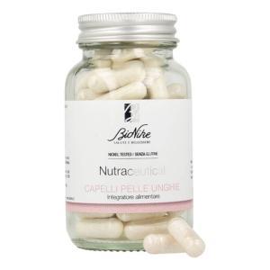 Integratore nutraceutico per capelli, pelle e unghie con equiseto, miglio, biotina e vitamina e, senza glutine e lattosio, 60 capsule