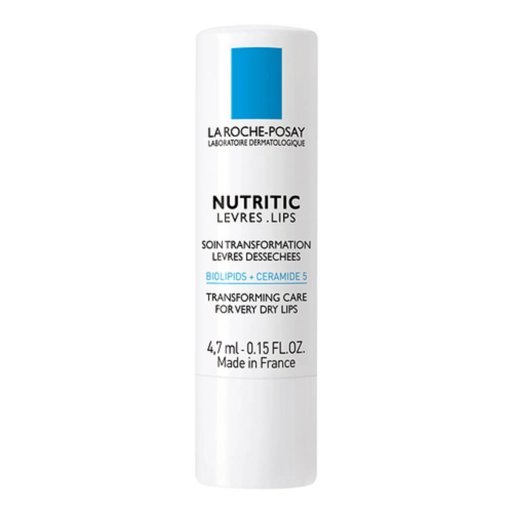 la roche posay balsamo nutriente per labbra 4,7ml - nutritic labbra, lenitivo e nutriente con biolips e ceramide 5 per labbra secche - foto 1