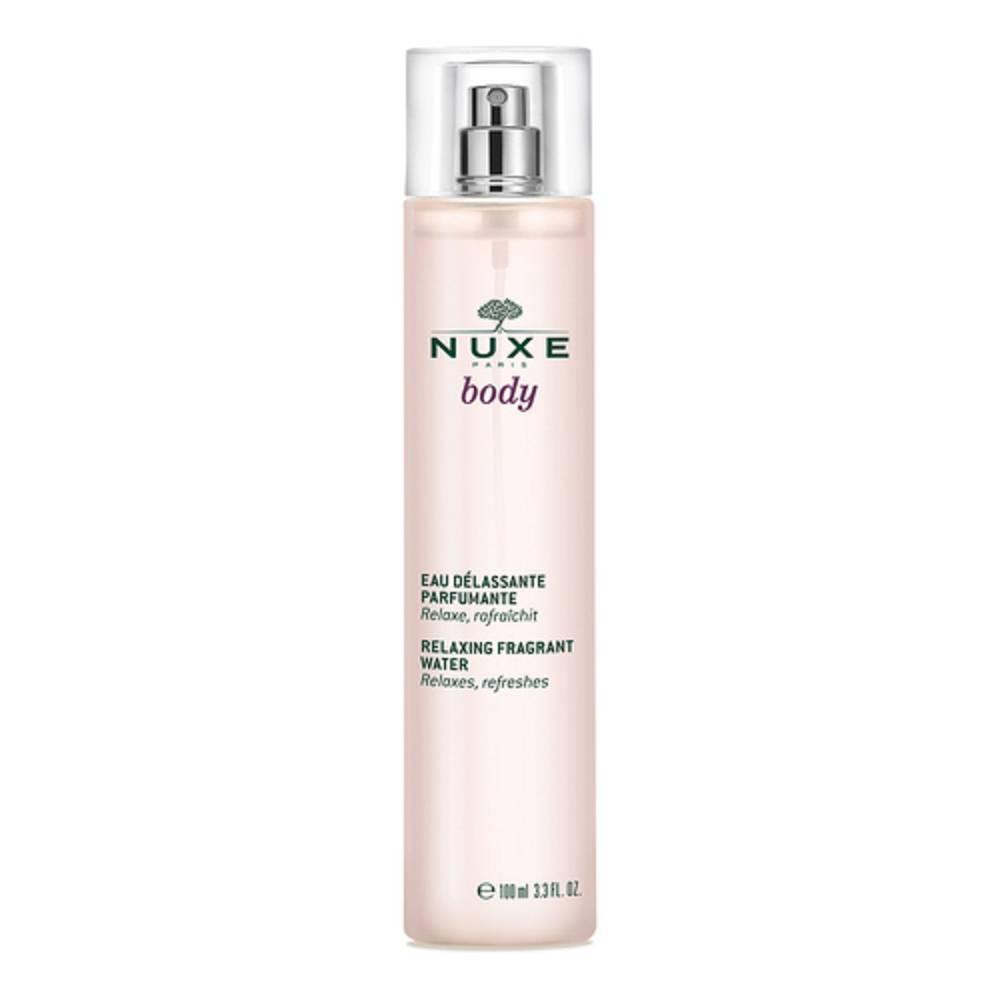 nuxe acqua profumata rilassante nuxe body 100ml per una bellezza completa con note di cocco, mandorla e fiori d'arancio - foto 1