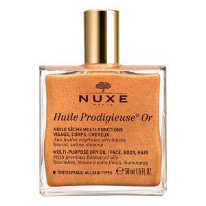 Olio secco scintillante  huile prodigieuse or 100ml per viso, corpo e capelli - nutrimento e luminosità irresistibili