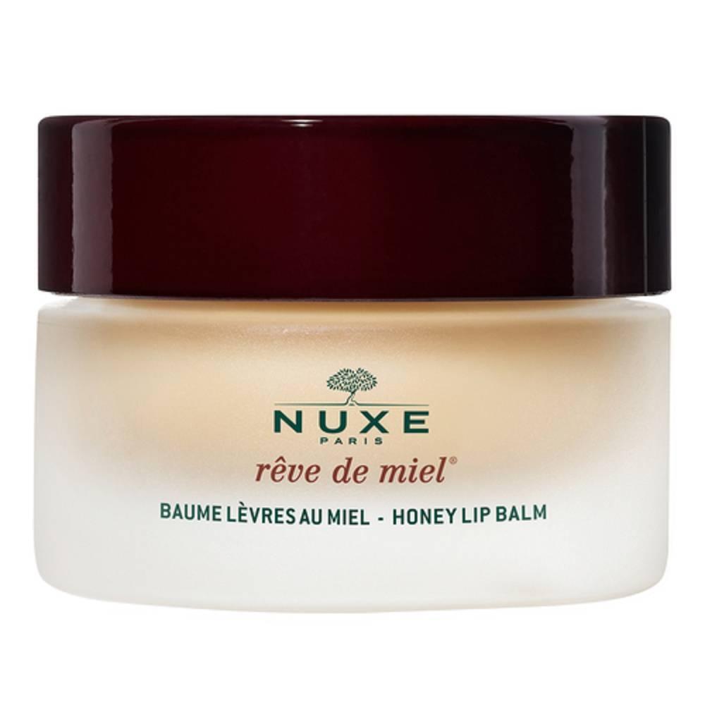 nuxe balsamo idratante labbra nuxe rêve de miel 15g - ultra nutriente e riparatore per labbra secche e screpolate - foto 1