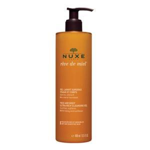 Gel lavante surgras al miele e girasole per viso e corpo 400ml - cura per pelli secche e sensibili senza parabeni