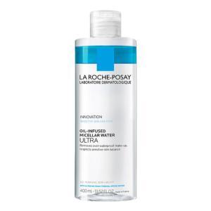 Acqua micellare oleosa per pelli sensibili, rimuove trucco waterproof - oil infused micellar water, 400 ml