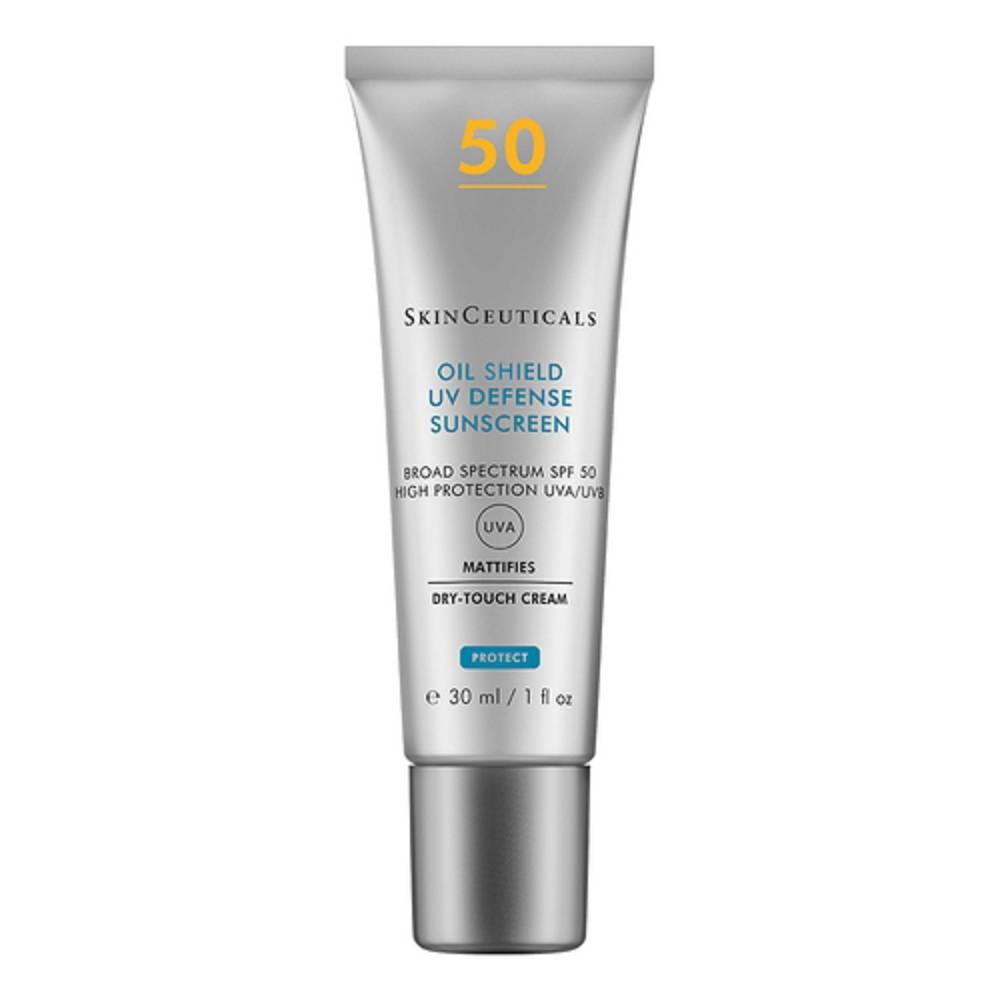 skinceuticals protezione solare matt oil shield uv defense sunscreen spf 50 - riduce sebo, formula senza residui per tutti i tipi di pelle - foto 1
