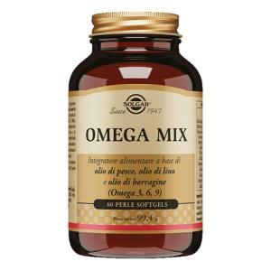 Integratore omega mix 60 perle softgels per cuore, pelle e articolazioni con omega-3, omega-6 e omega-9 per un benessere completo