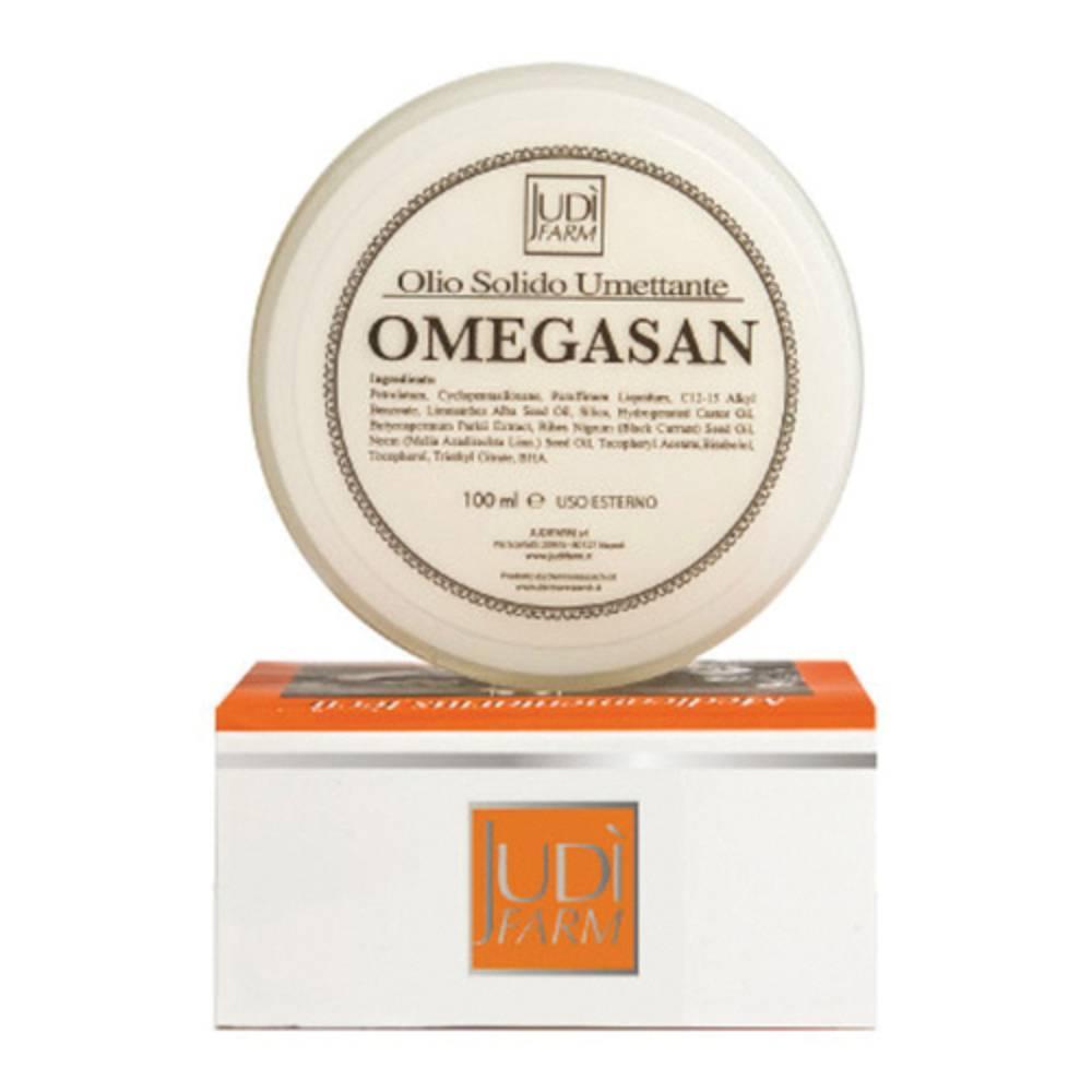 omegasan olio solido umettante per la cute 100ml - lenitivo per psoriasi, ipercheratosi e secchezza cutanea - foto 1