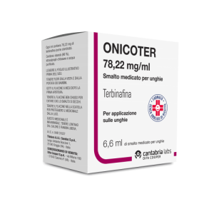 Smalto medicato per unghie  78,22 mg/ml per il trattamento dell'onicomicosi - 1 flacone da 6,6 ml