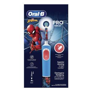 Spazzolino elettrico spiderman per bambini con app disney magic time - delicato per bambini dai 3 anni - confezione con 1 spazzolino