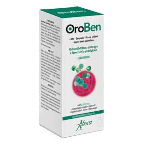 Collutorio oroben per afte, gengive infiammate e lesioni orali - coadiuvante naturale con resinox fp, azione protettiva e antiossidante