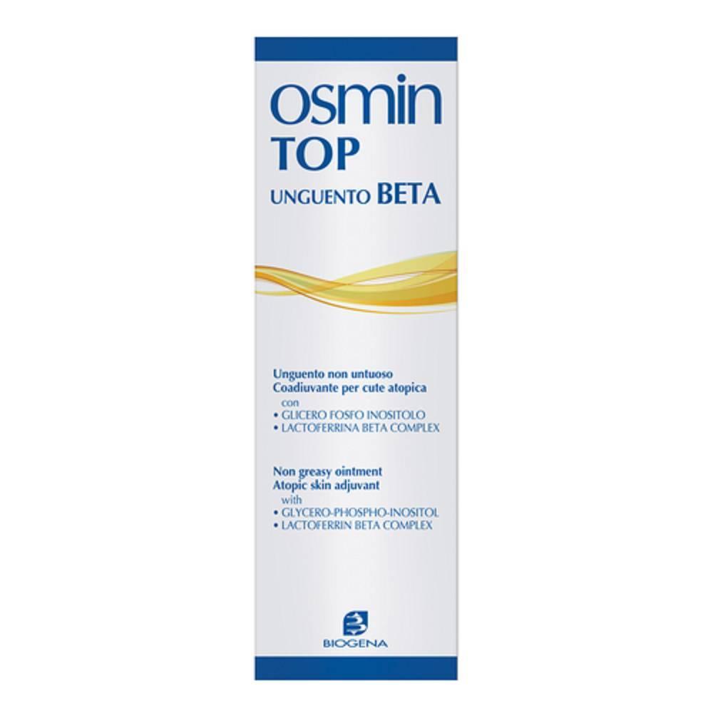 osmin osmin top unguento beta 90ml - unguento lenitivo naturale per arrossamenti e prurito, riequilibrio del microbioma cutaneo - foto 1