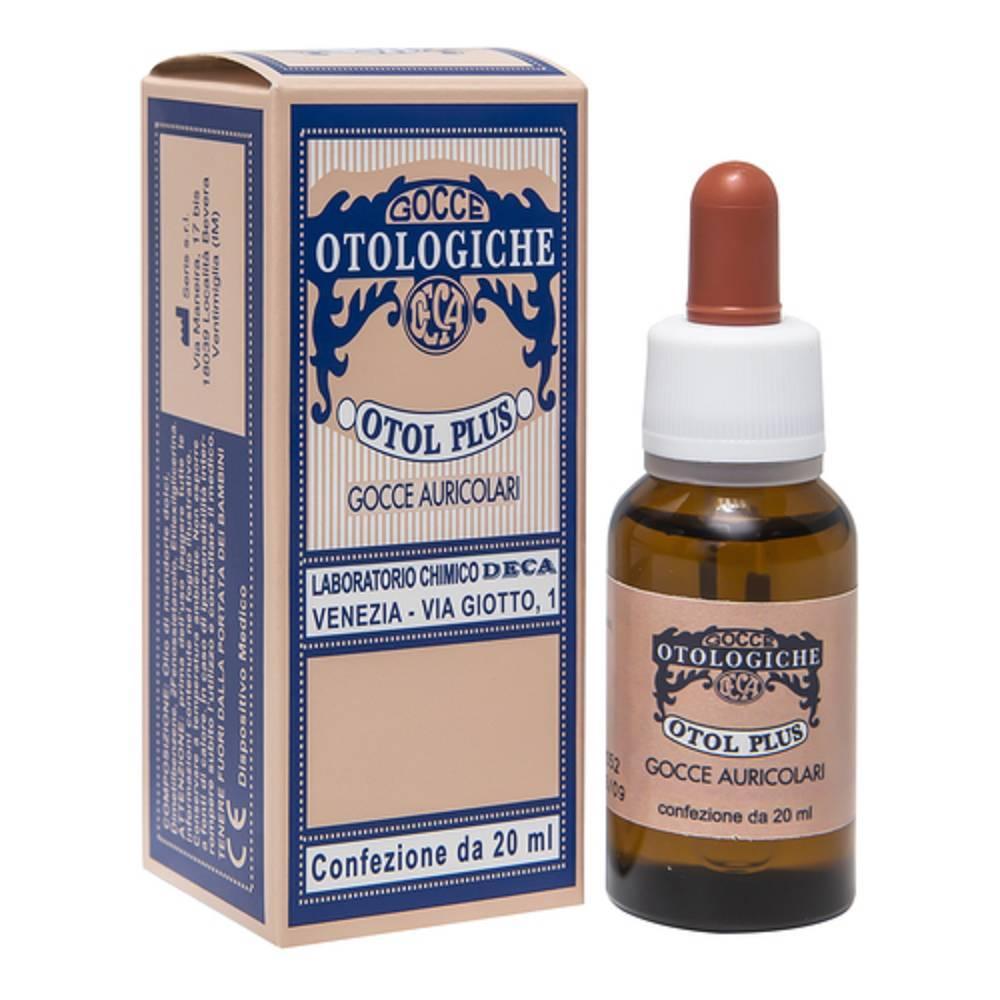 otol plus gocce otopatiche otol plus per la rimozione del cerume - flacone da 20 ml per un orecchio sano e pulito - foto 1