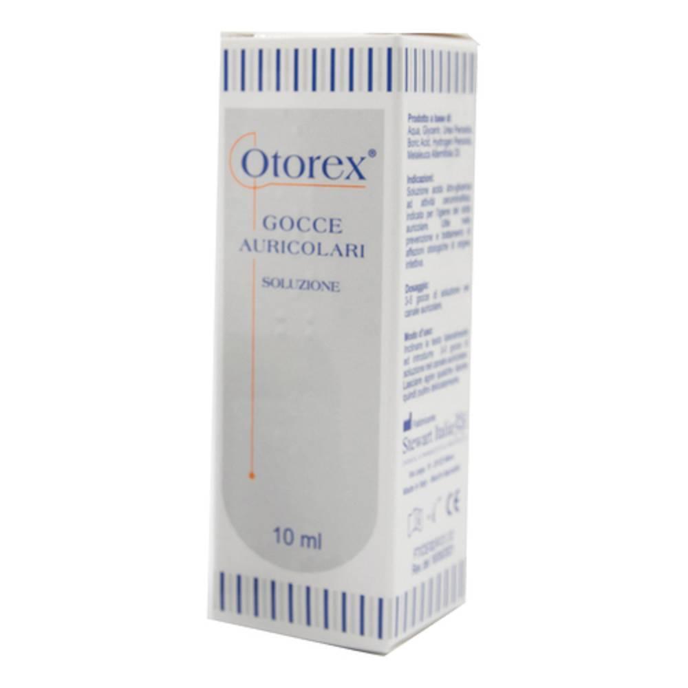 otorex soluzione auricolare ceruminolitica otorex gtt 10ml per igiene del dotto auricolare e trattamento di affezioni infettive - foto 1