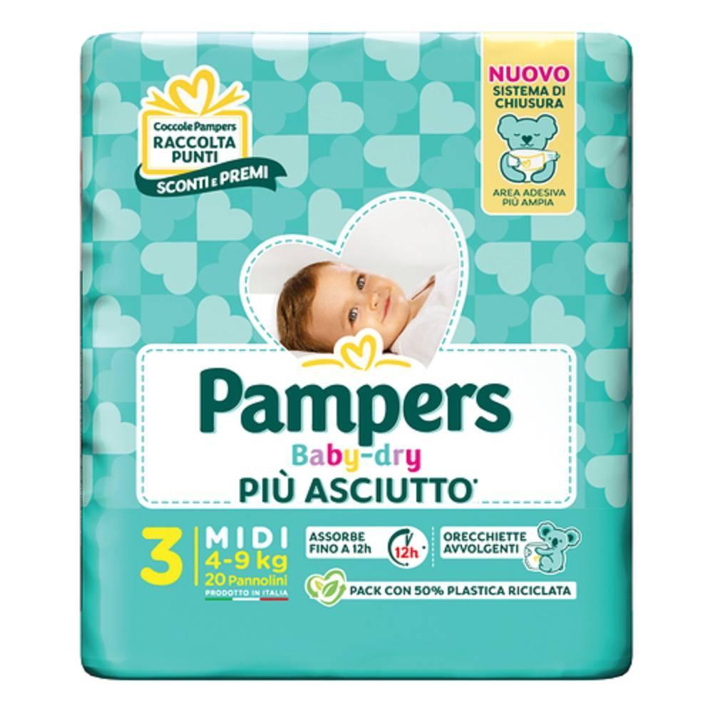 pampers pampers bd downcount midi 20 pezzi - foto 1