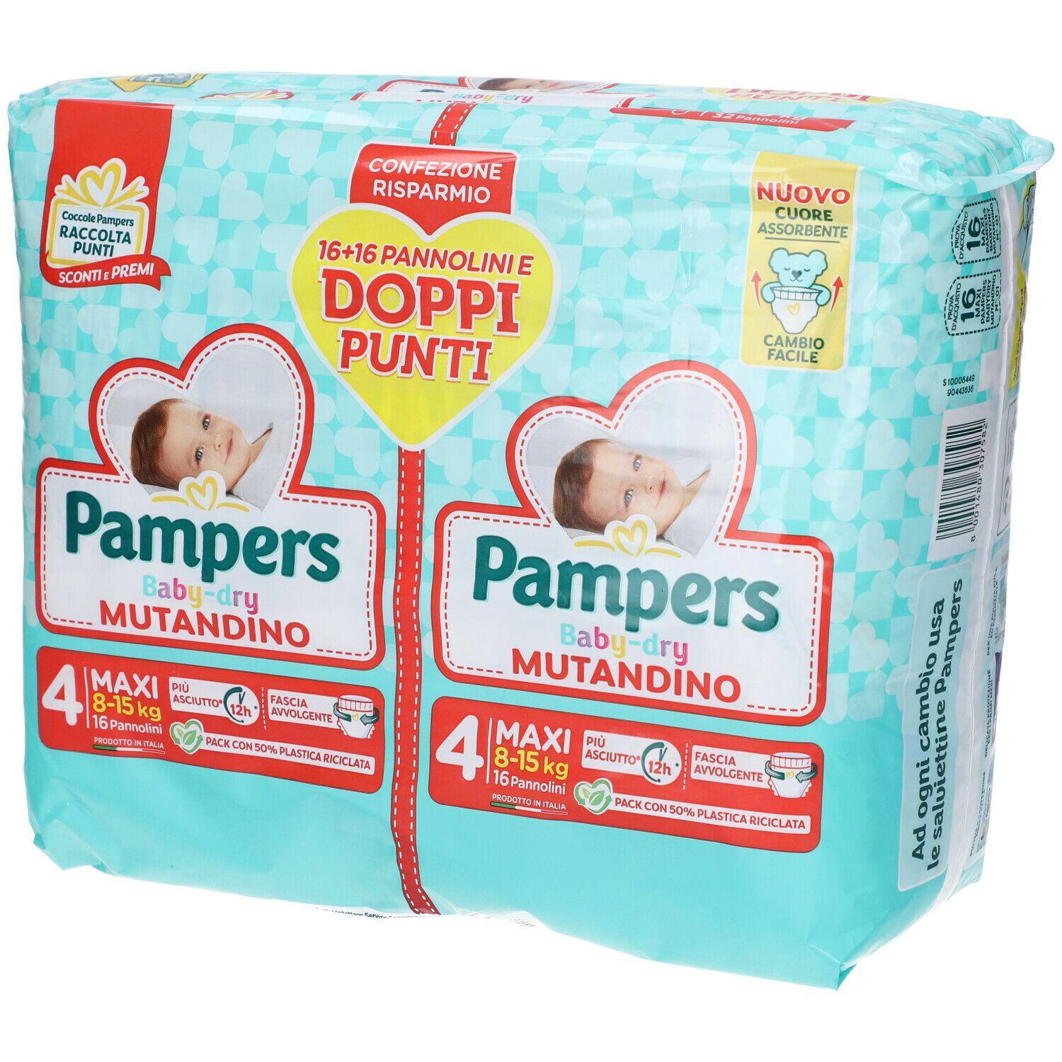 pampers pampers bd mutandino duo dwct max 32 pezzi - foto 1