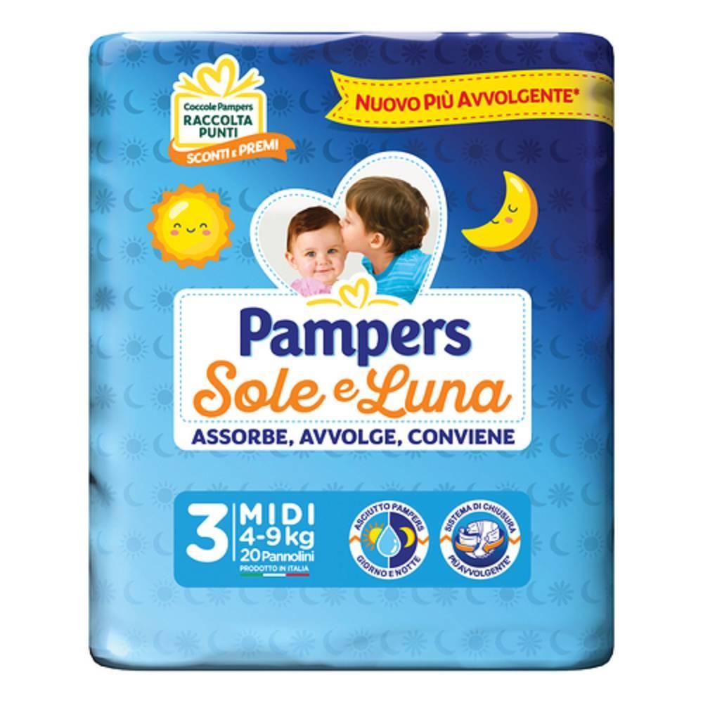 pampers pampers sl midi 20 pezzi - foto 1 pampers pampers sl midi 20 pezzi - foto 1