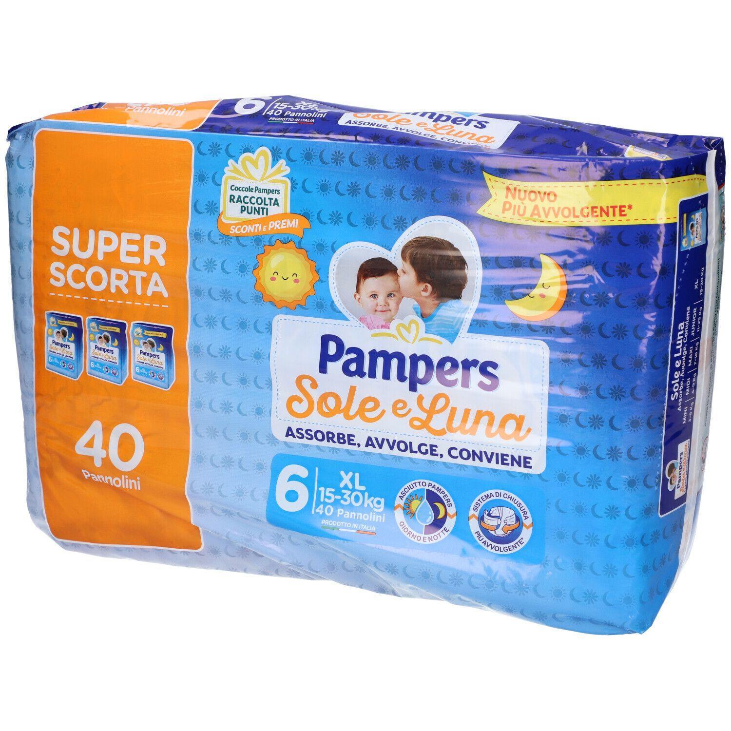 pampers pampers sl trio xl 40 pezzi - foto 1