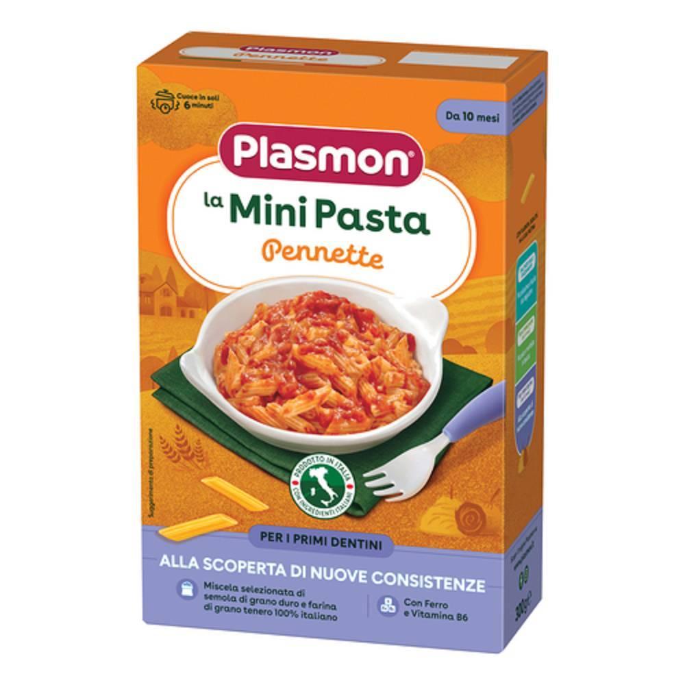 plasmon pastina pennette 300g per bambini - pasta per imparare a masticare da grano tenero e duro, ideale dal decimo mese di età - foto 1