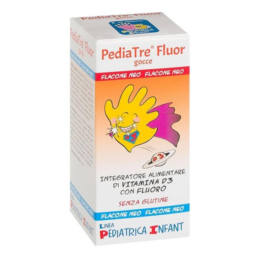 pediafluor integratore alimentare pediafluor gocce 7 ml con fluoro per la salute dei denti, senza aromi e conservanti, ideale per carenze nutrizionali - foto 1