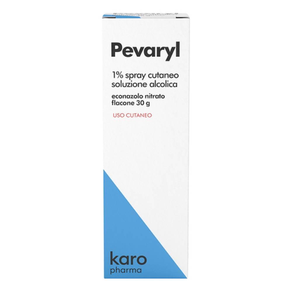 pevaryl spray cutaneo pevaryl 1% 30ml per il trattamento di candidosi e dermatofitosi - uso esterno e applicazione sicura - foto 1