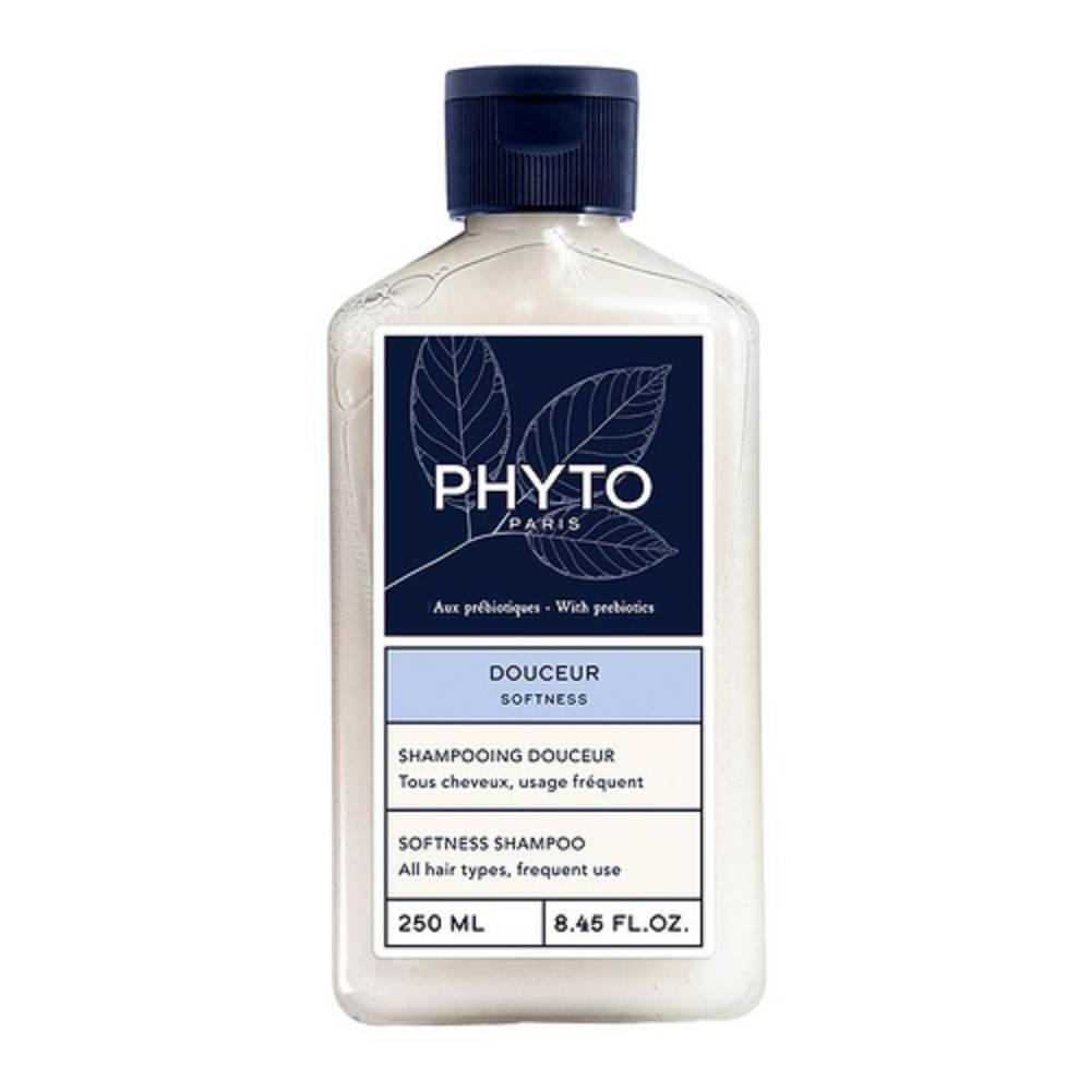 phyto shampoo delicato per tutti i tipi di capelli 250ml - phyto douceur con prebiotici e latte d'avena per capelli sani e luminosi - foto 1