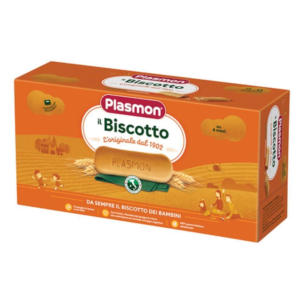 plasmon biscotti biberon 600g per bambini - nutrizione, ferro per sviluppo cognitivo, senza olio di palma, si scioglie in bocca o nel latte - foto 1